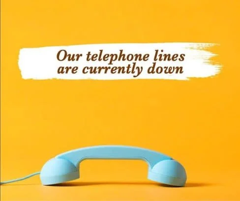 Our phone lines are currently down (Wednesday 4/8)but we are open until 7pm! If you need to reach us please send us a message or email 🐡
