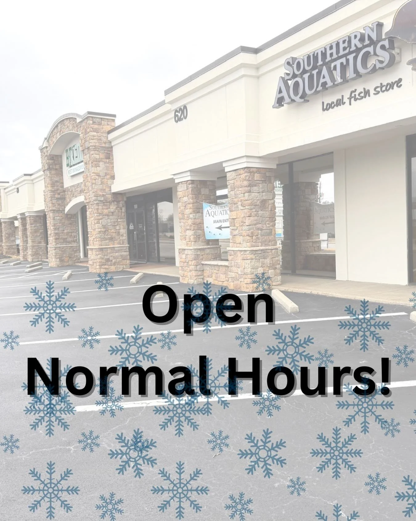 As of now, we will be open our regular hours this weekend!