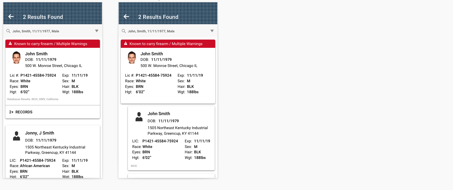 In order to reduce the amount of redundant information from various databases that may appear in search results, I began exploring the concept of consolidating records of each unique entity. When conducting lean ux research sessions, I found that of…