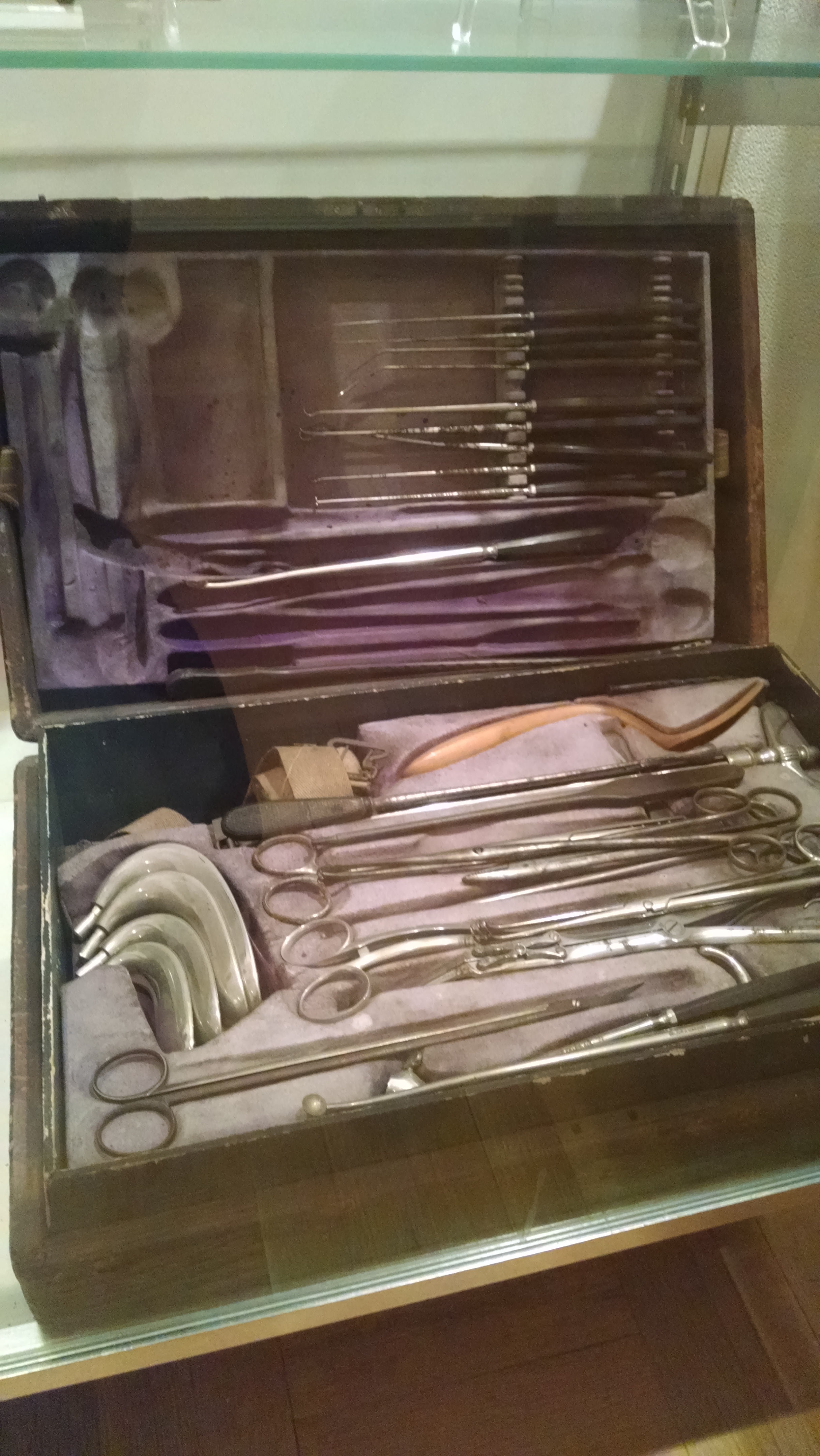 Mhmm. Aren't you glad you didn't have to have surgery in the 1800s?