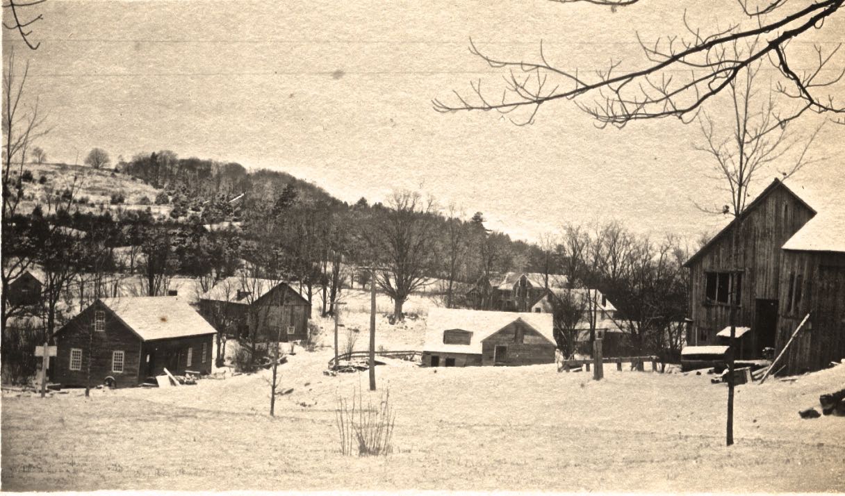 1917 - Mill Hollow neighborhood looking Northwest 