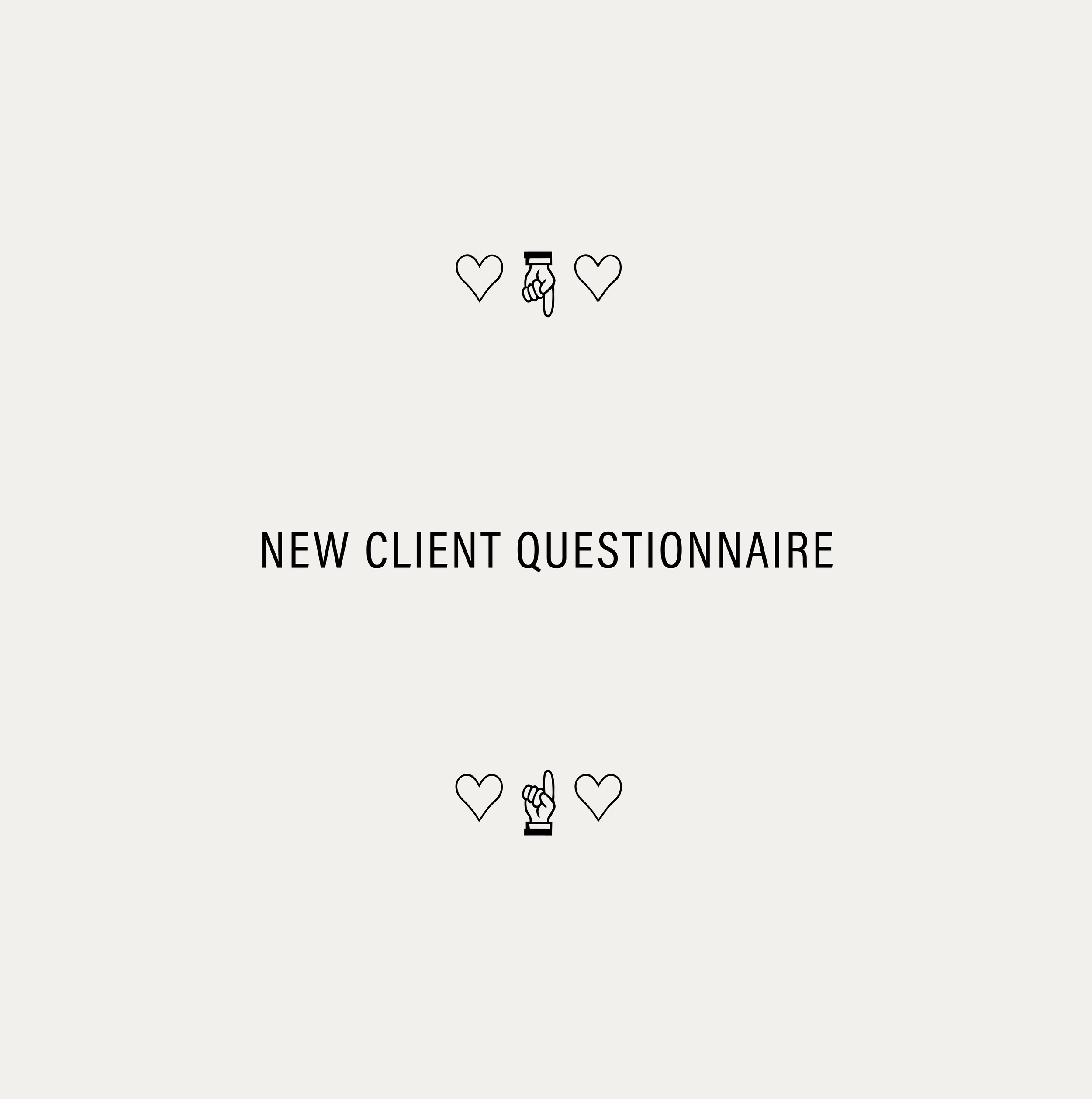 Questions for New Clients