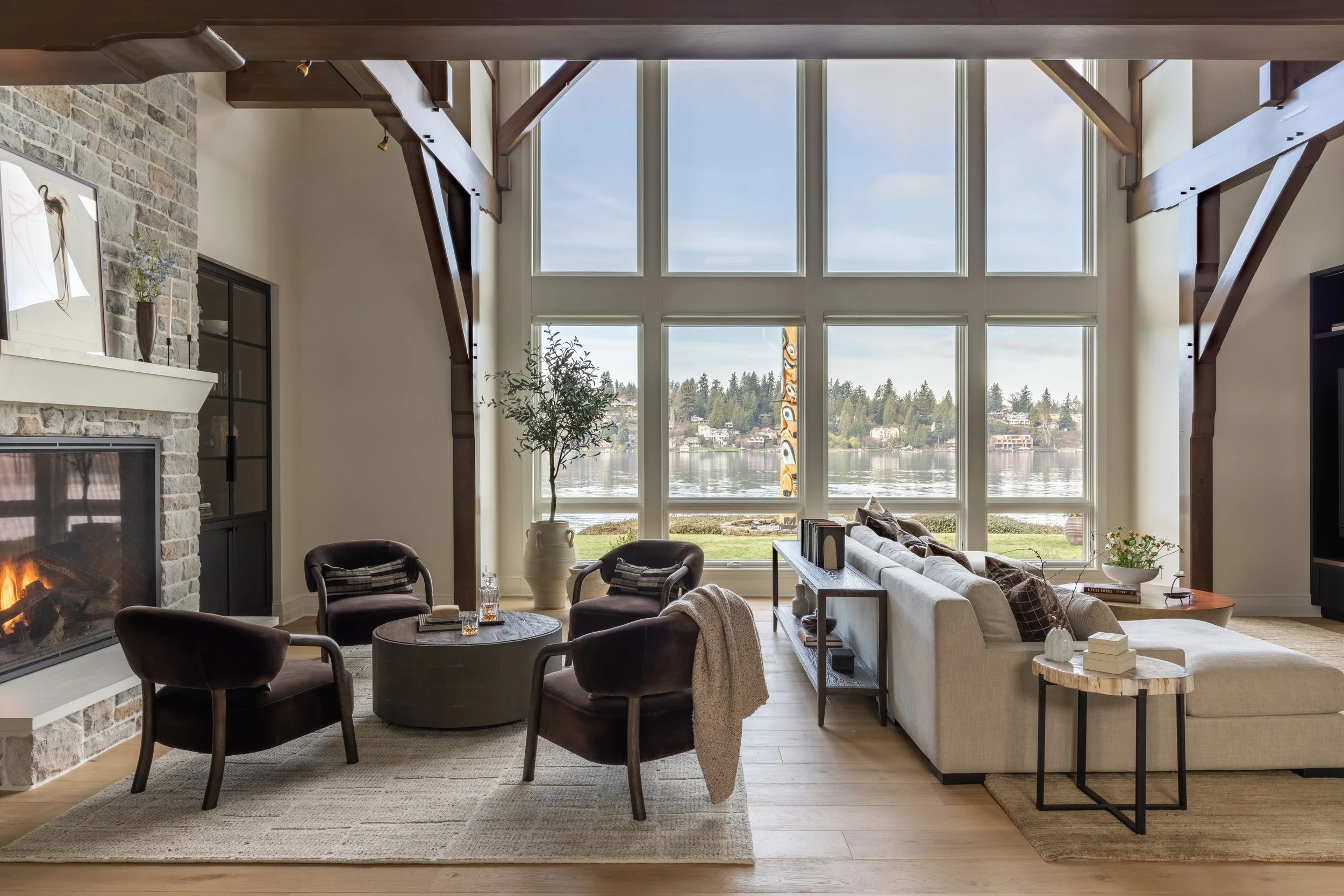 Lake Washington Home | Ashley Fears | Seattle Interior Photographer