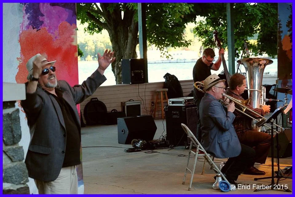 PAUL AT THE 2015 LAKE GEORGE JAZZ WEEKEND.