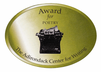 ADIRONDACK CENTER FOR WRITING BEST POETRY AWARD 2014