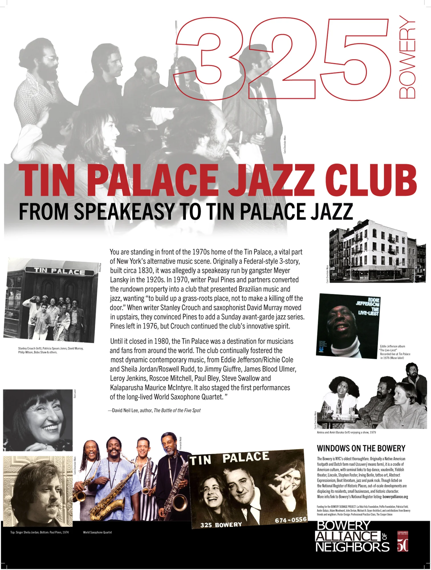 PLACARD HONORING PAUL'S CLUB.&nbsp; NOTE PAUL BOTTOM LEFT. CLICK ON THE IMAGE TO SEE THE PLACARD FULL SIZE.