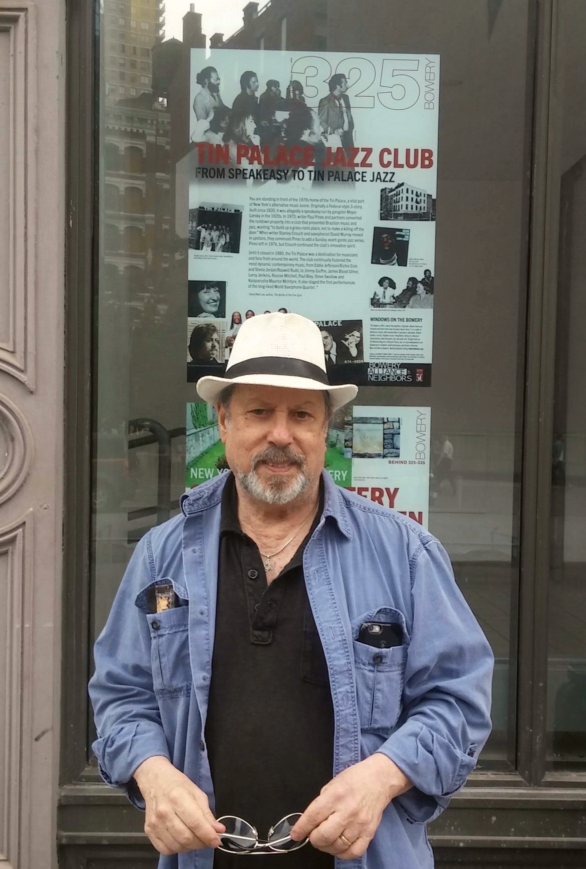 PAUL AT COOPER UNION'S GREAT HALL FOR THE WINDOWS ON THE BOWERY OPENING ON JUNE 5, 2016.