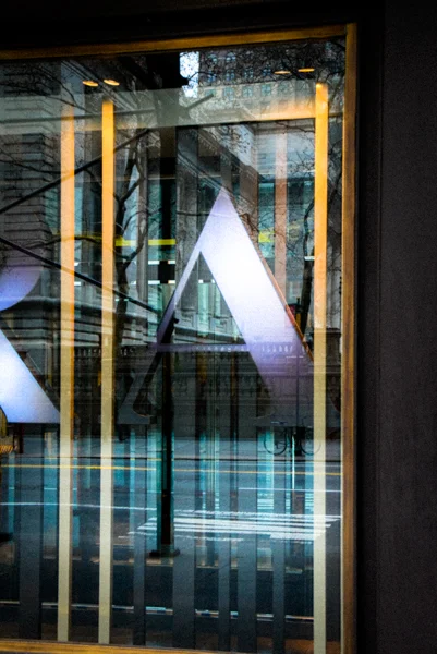 New York City, Zara Window Reflection
