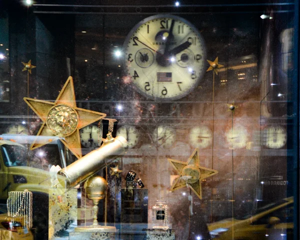 New York City, Chanel/Tourneau Christmas Window Reflection #2