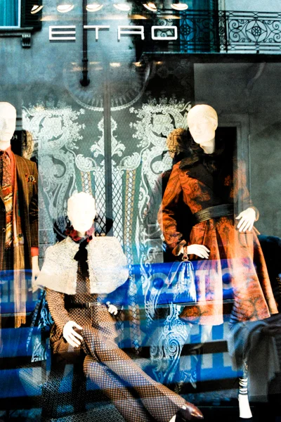 Verona. Etro Window Reflection #1