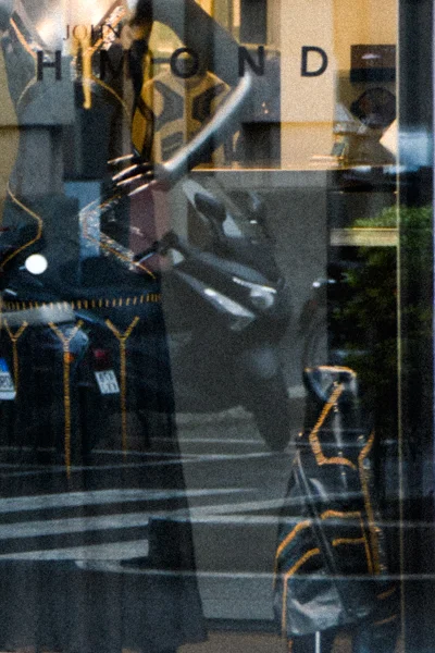 Milan. John Richmond Window Reflection #1