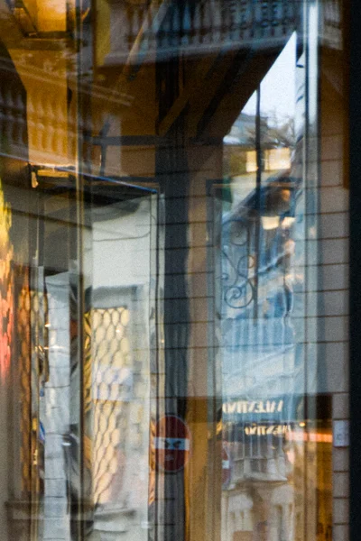 Milan. Hogan Window Reflection #1
