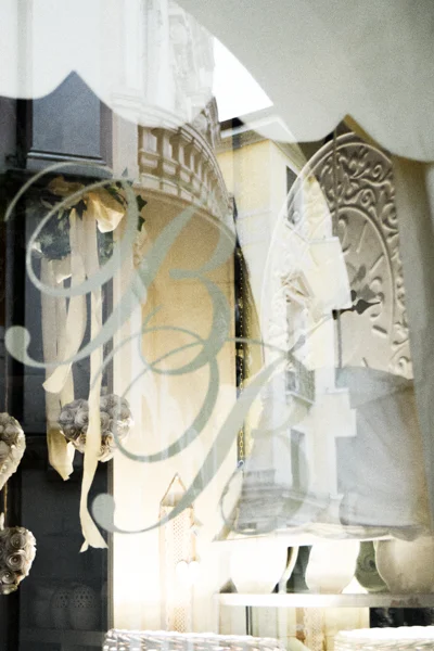 Venice. Design Studio Window Reflection