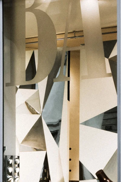 Milan. Abstract Window Reflection #1