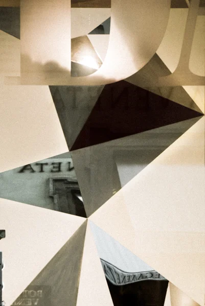 Milan. Abstract Window Reflection #2