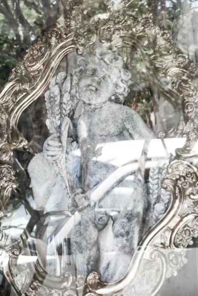 West Palm Beach, Silvia Petroccia Antiques & Interiors Window Reflection #2