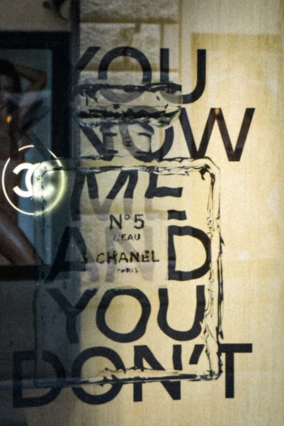 Siena. Chanel Window Reflection