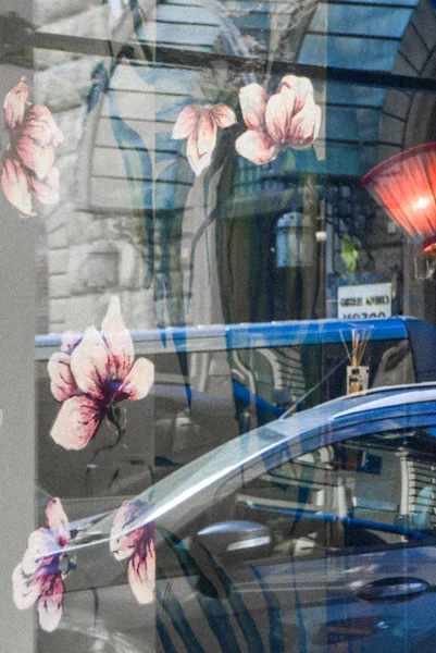 Florence. Gerard Window Reflection
