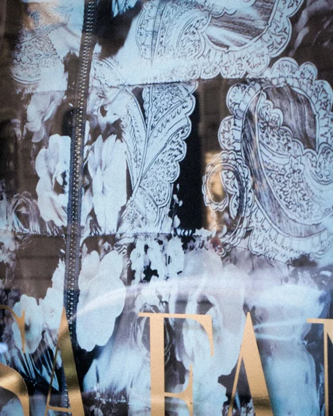 Milan. Elisa Fanti Window Reflection #2