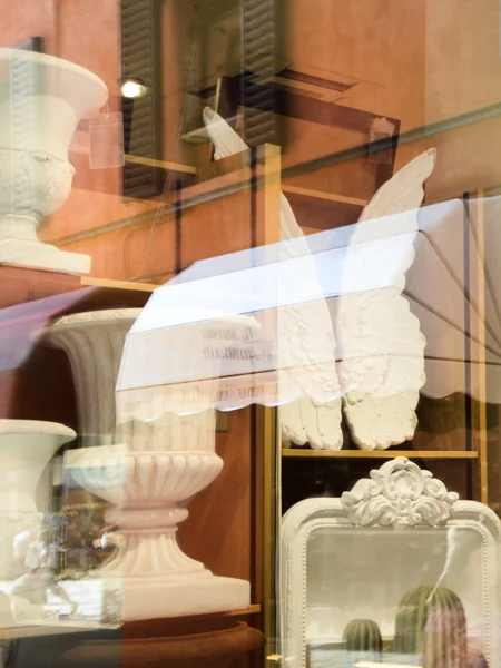 Bologna. Antique Window Reflection #2