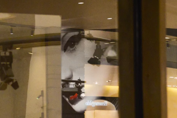 Las Vegas. Lanvin Window Reflection