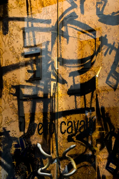 Milan. Cavalli/Etro Window Reflection #2
