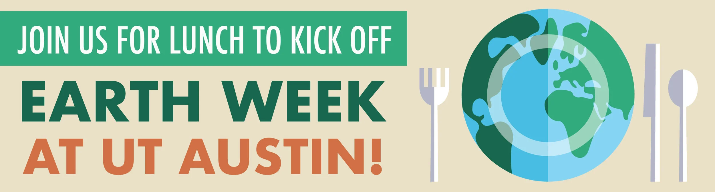 Earth Week Luncheon Email Banner