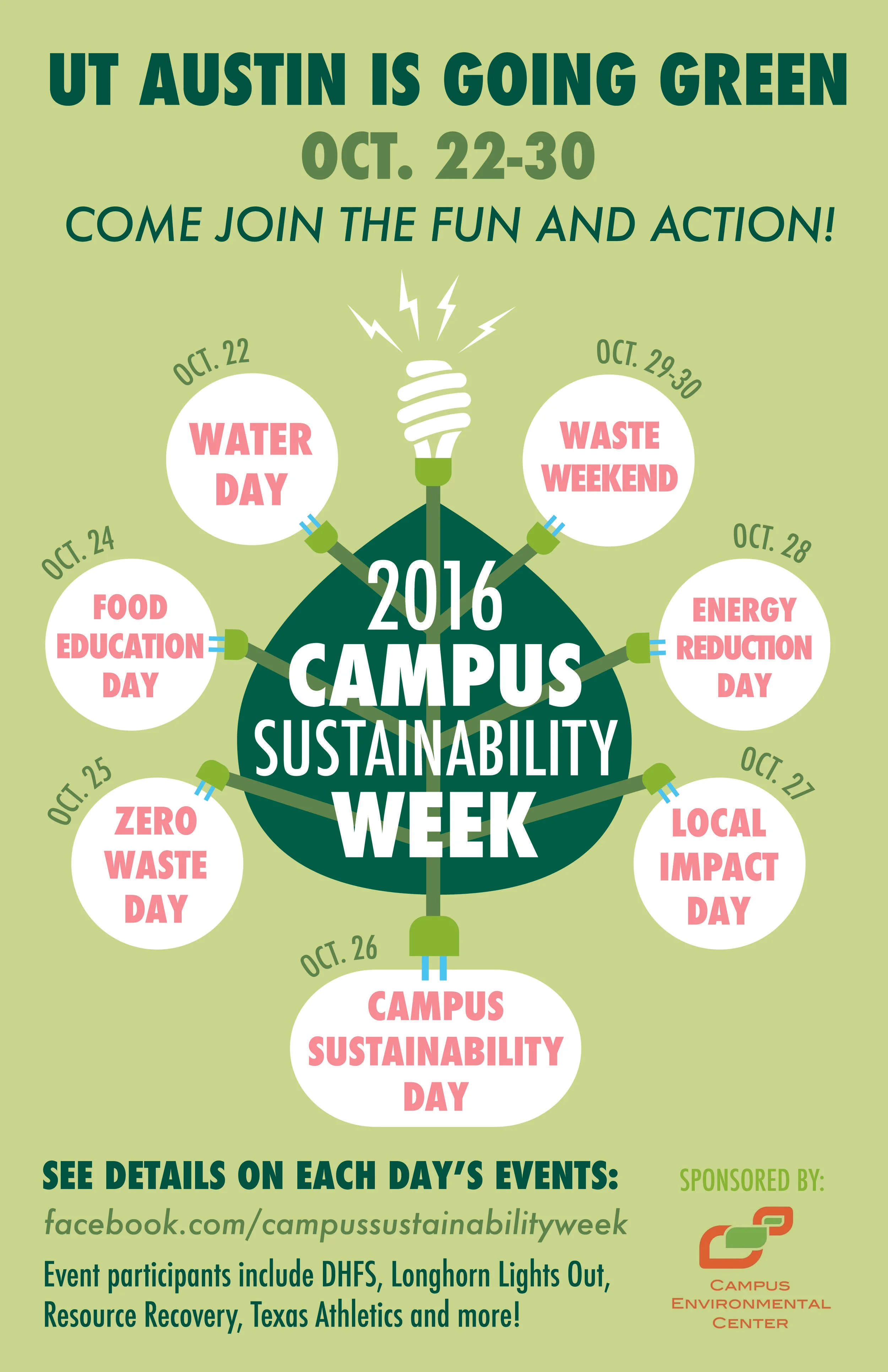 Campus Sustainability Week Poster