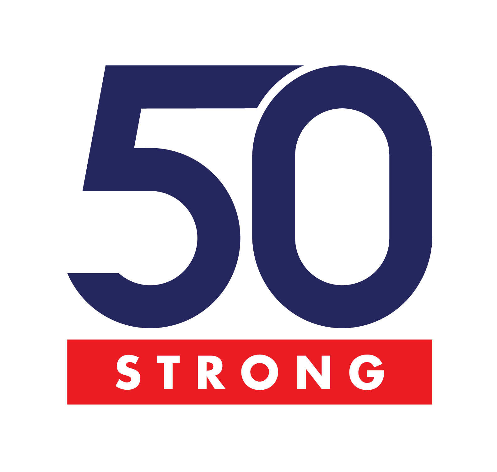 50 Strong Rebranding — Logo