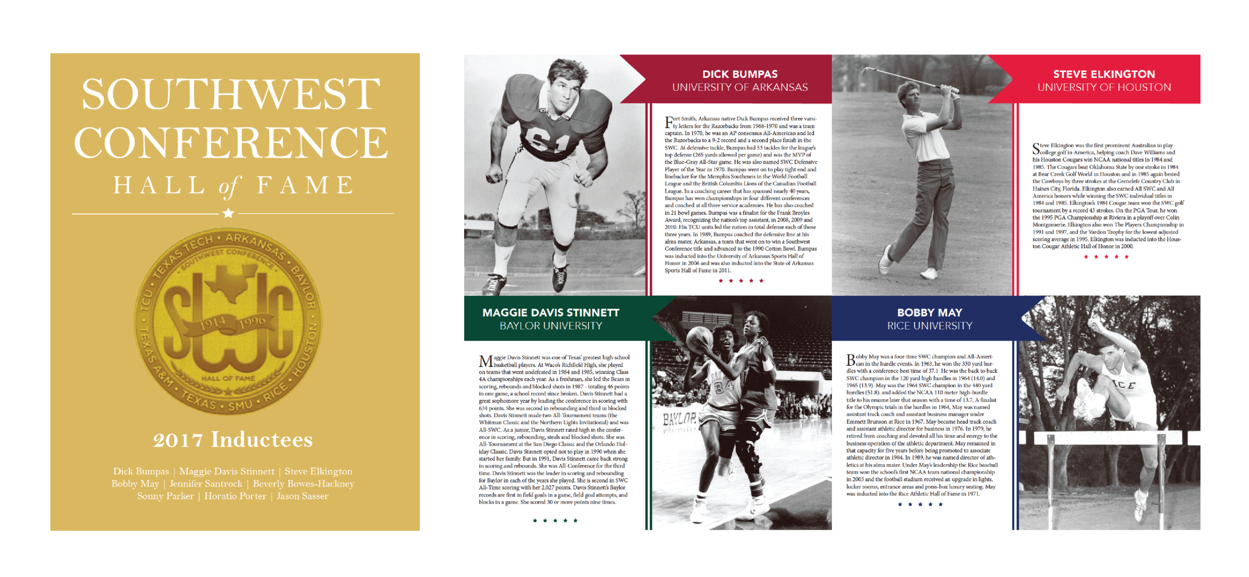 Texas Sports Hall of Fame — Southwest Conference Program