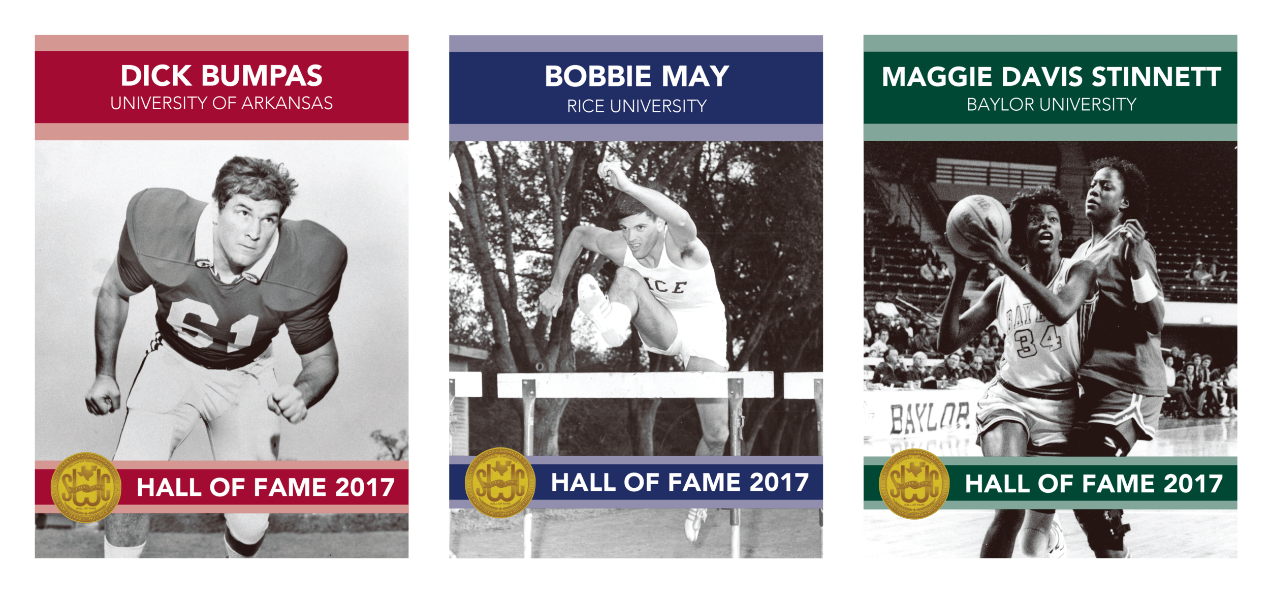 Texas Sports Hall of Fame — Southwest Conference Banquet Posters Sample