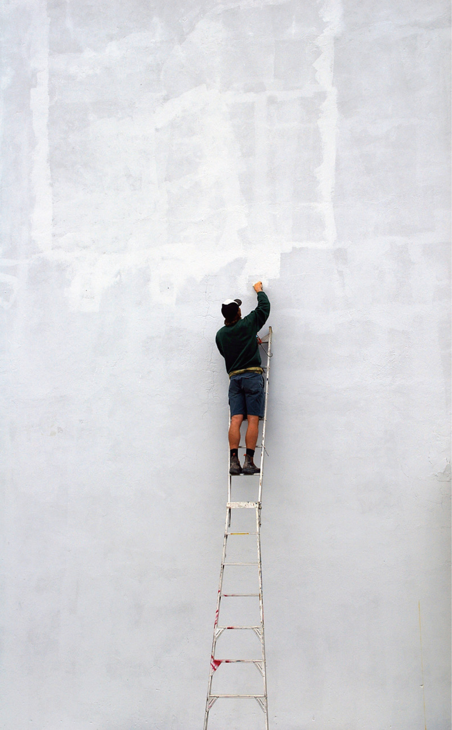 Joerg Hubmann working on John Nixon’s, Project 13, 2009, Leake St Fremantle