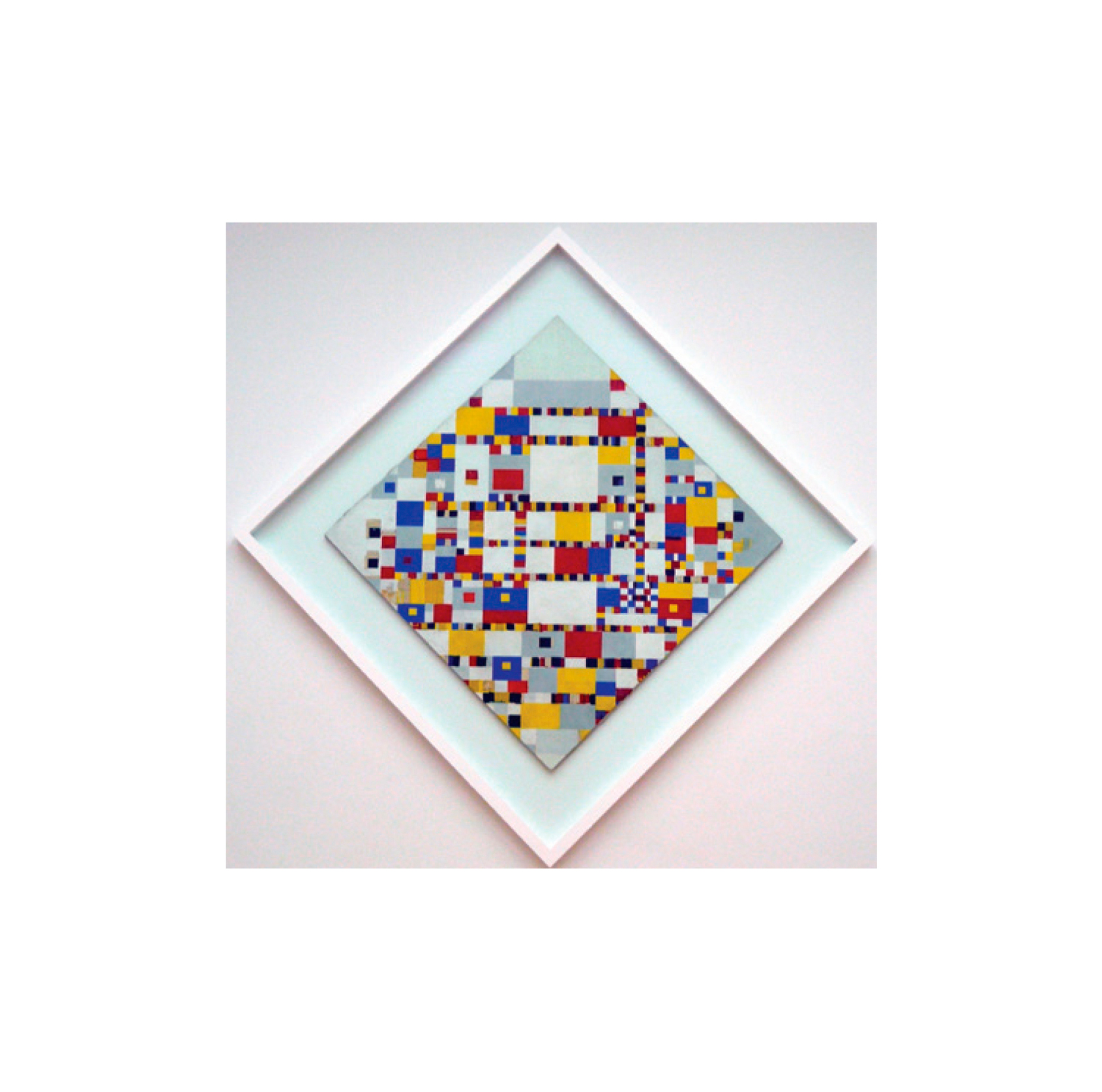 Piet Mondrian, Victory Boogie Woogie, 1943-44 Photo: Hubert Besacier