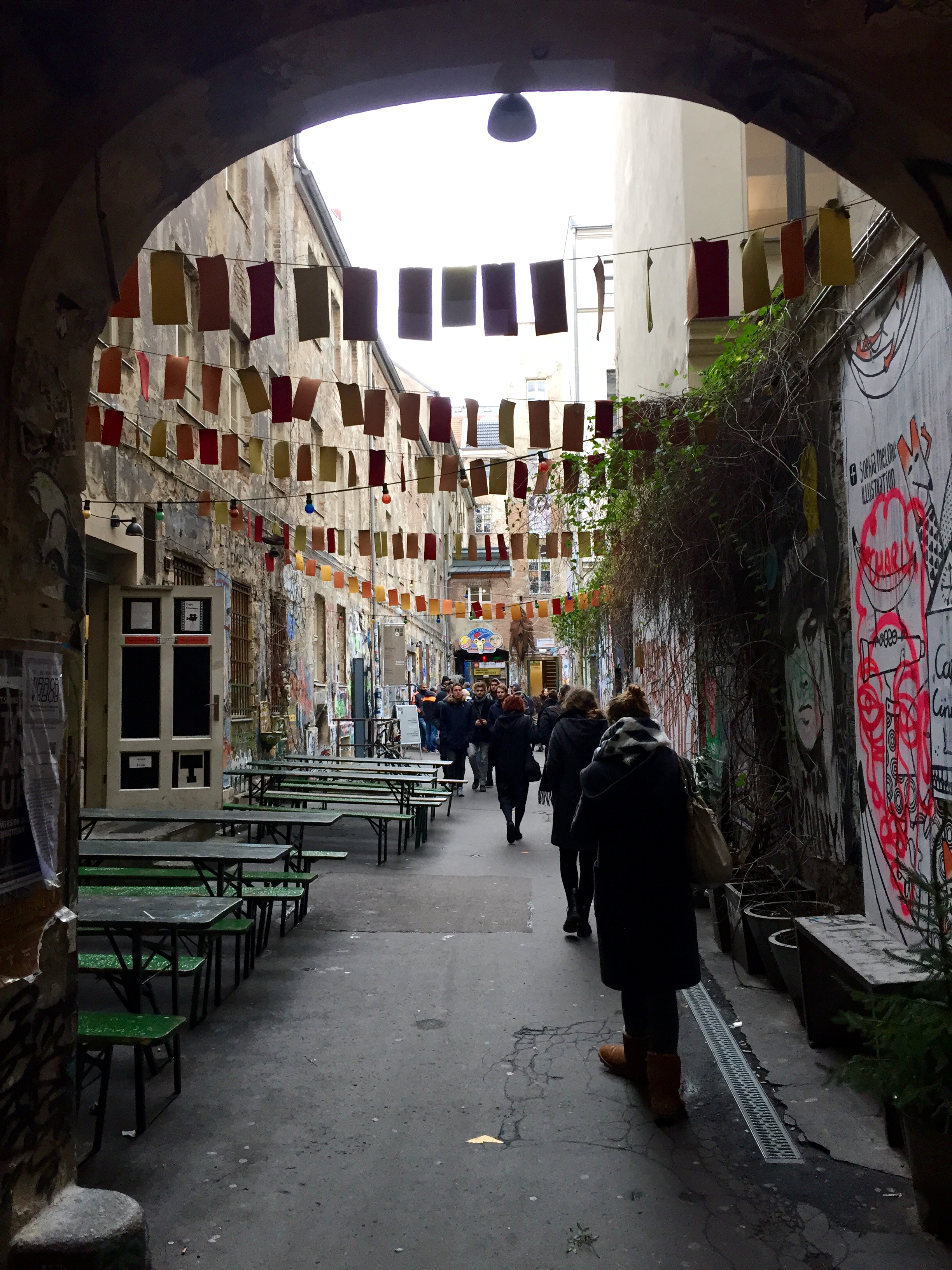 Street Art Courtyard, Berlin, Germany