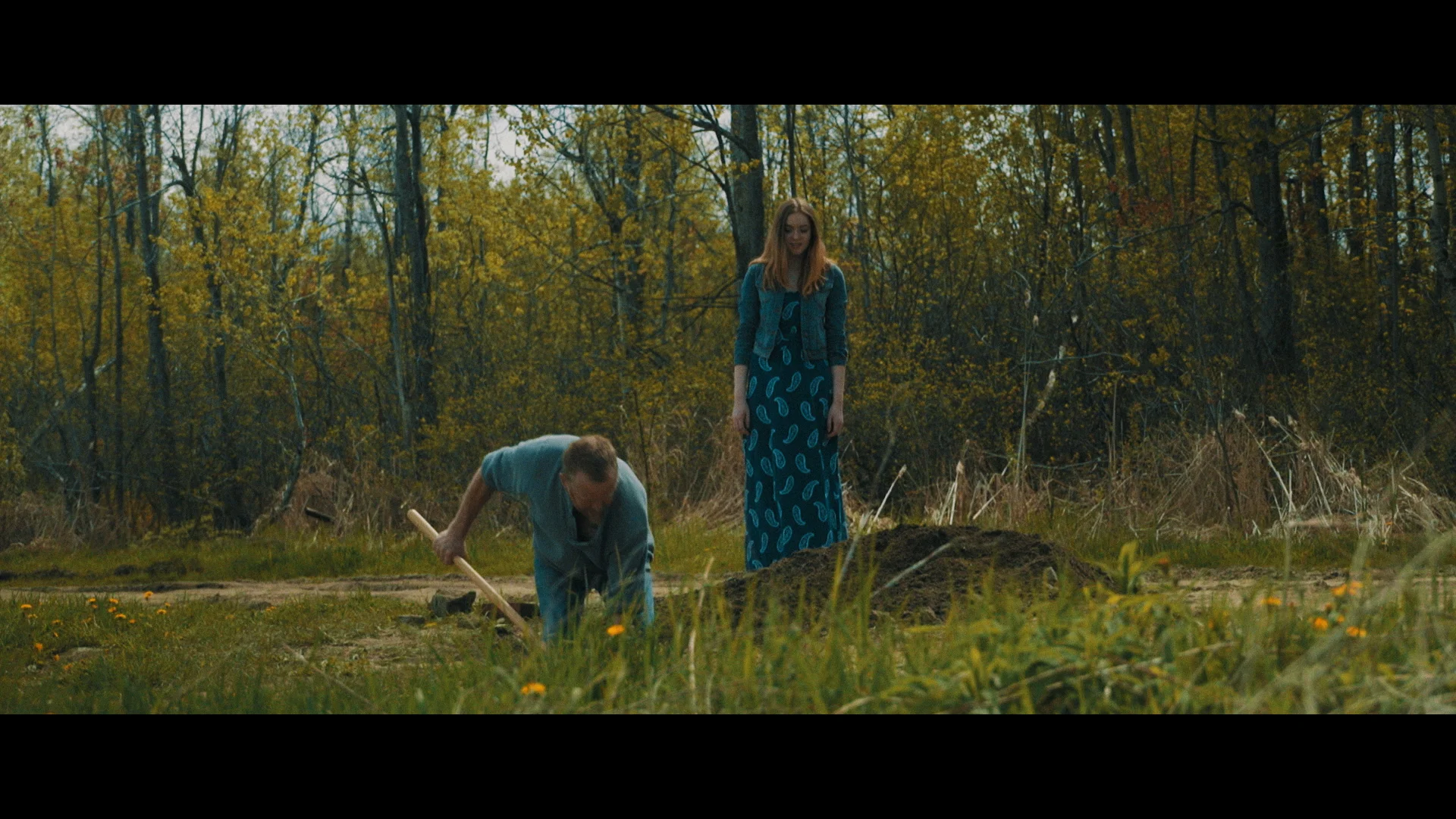 On a beautiful spring day, an inquisitive Young woman comes upon a man digging a hole for mysterious reasons. TOP 5 FILM