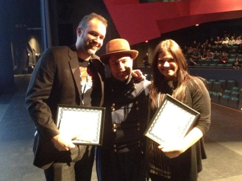 Digi60 2013 winners, with Jean-François Dufault