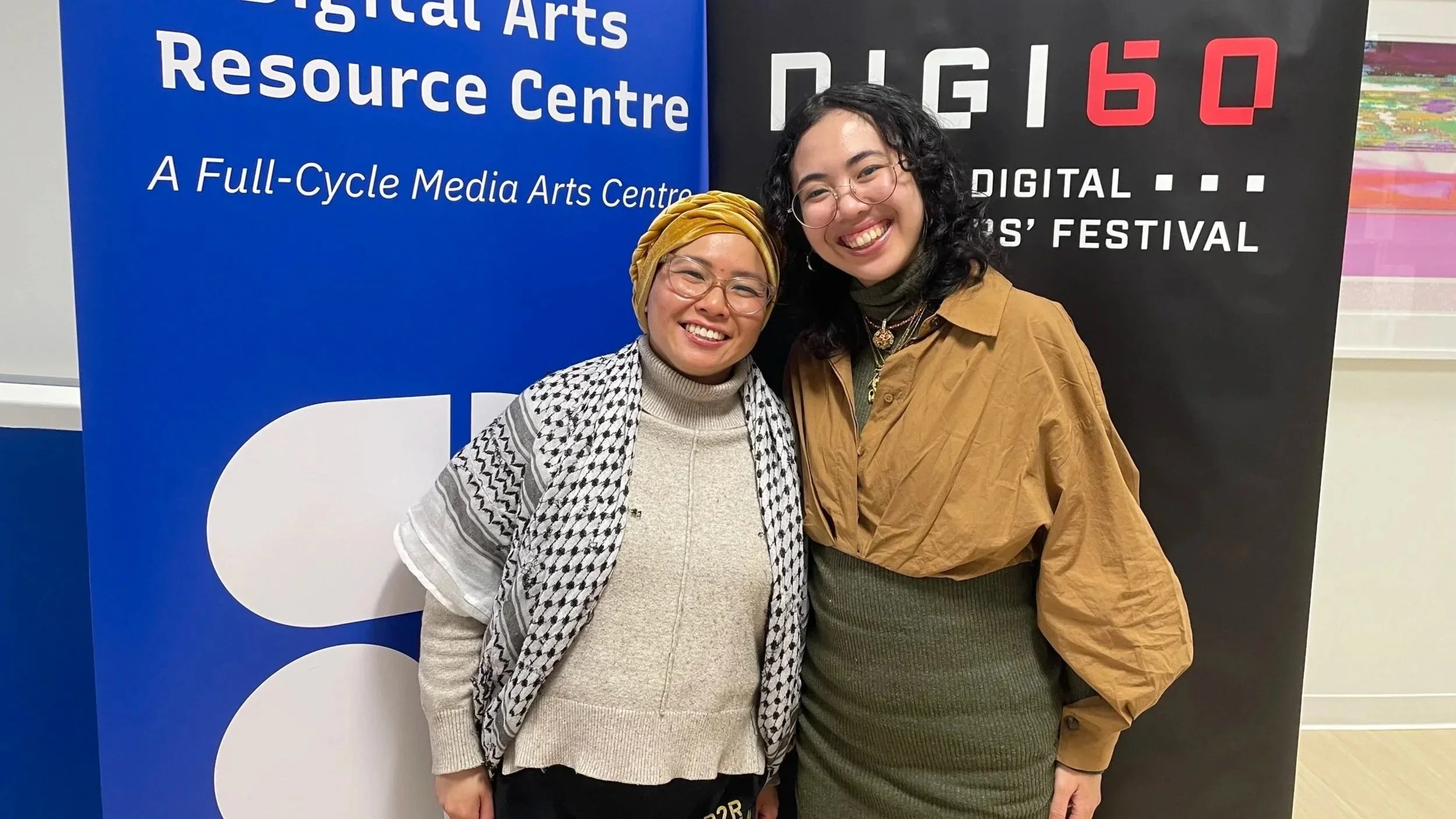 L-R: King Kimbit, Bernice Romero De Gracia