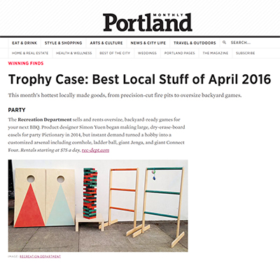 Portland Monthly Online | April 2016