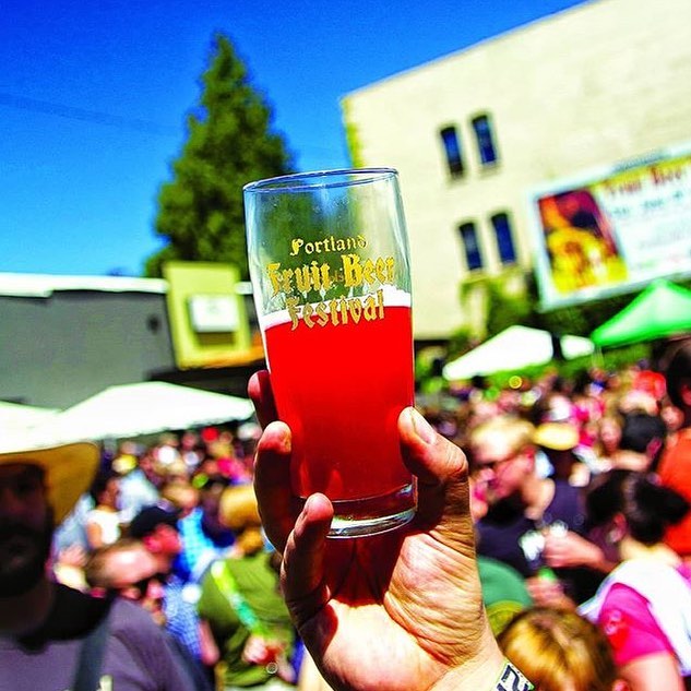 The Portland Fruit Beer Festival is here! We'll have a few games available to play while tasting over fifty different fruit beers. Starts at 11am at @burnsidebrewco. See ya there! ++++++++++++++++++++ The Portland Fruit Beer Festival is the world's l
