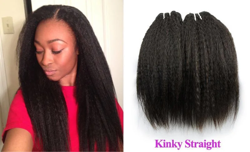 Kinky Straight Tresses