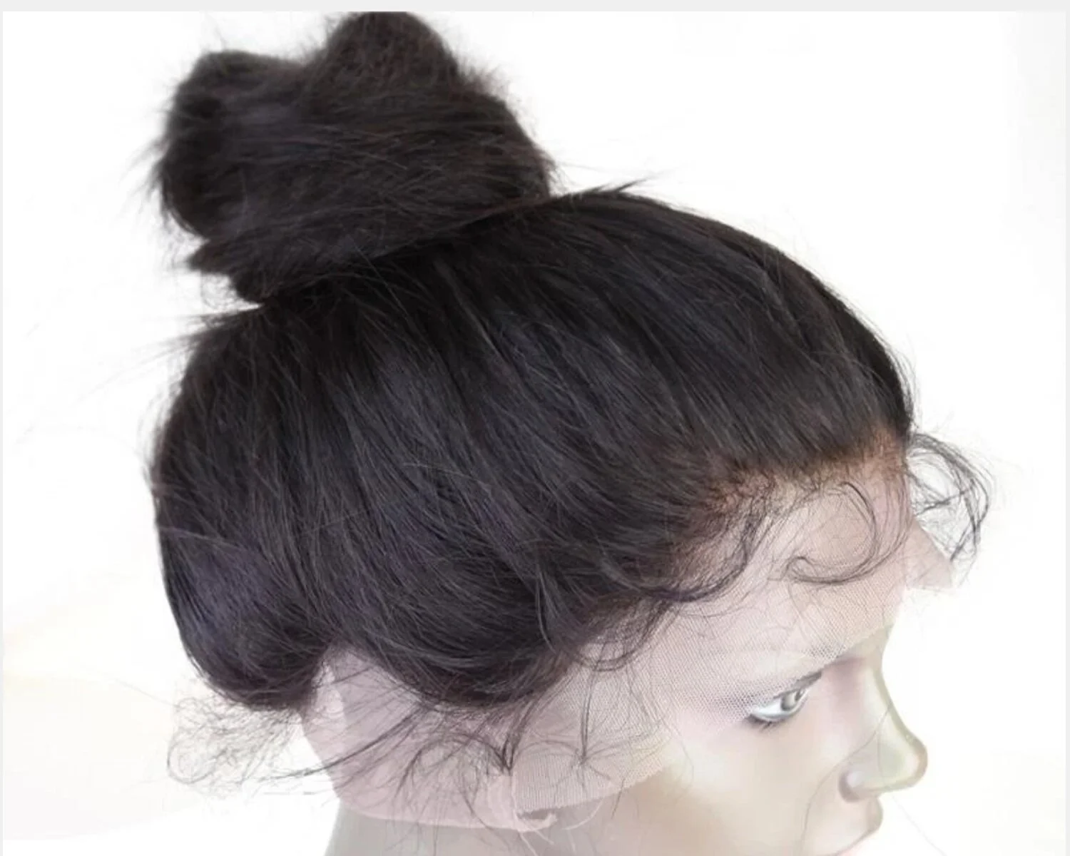 Raw Straight Full Lace Wig: 180% Density