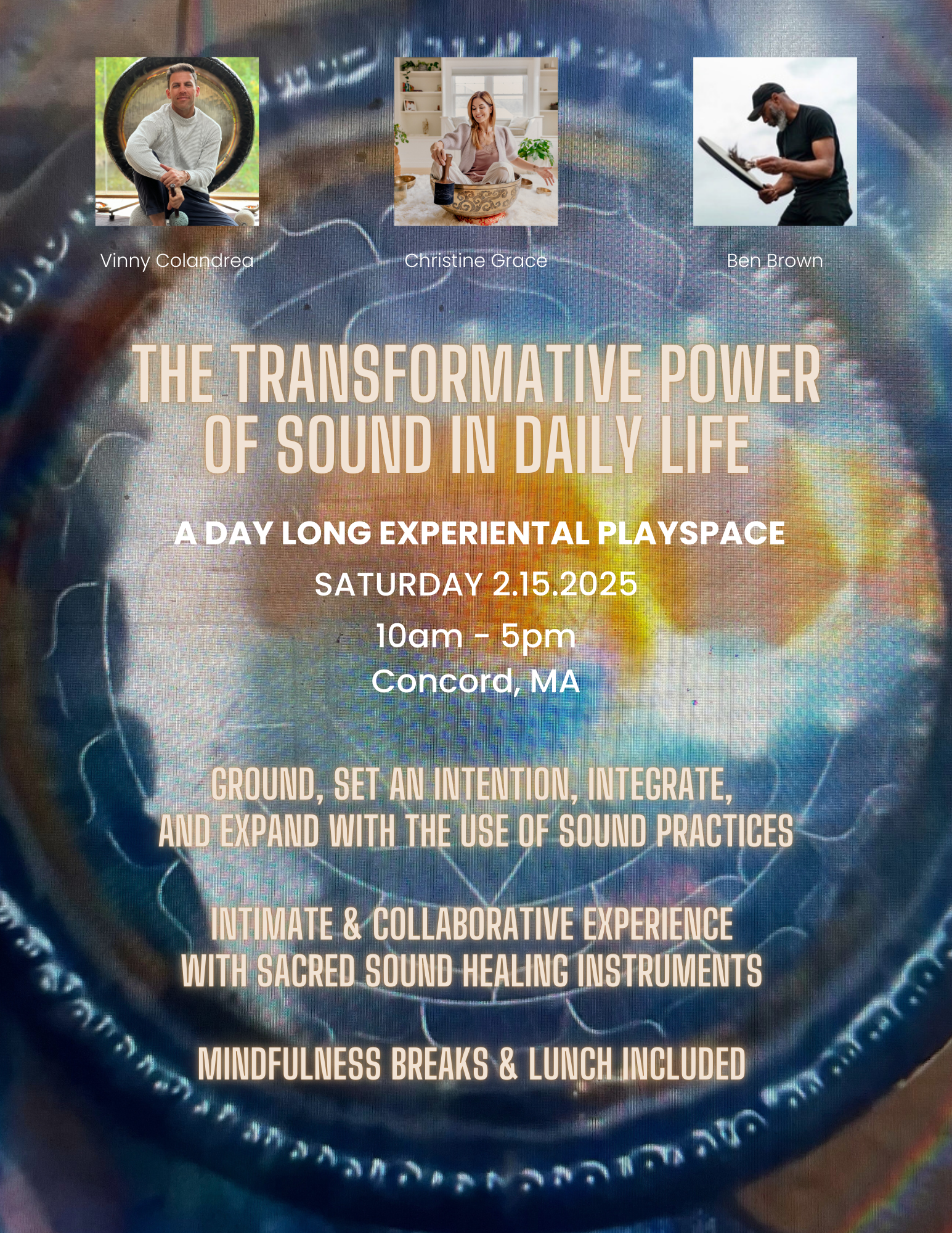 The Transformative Power of Sound in Daily Life w/ Christine Grace &amp; Vinny Colandrea