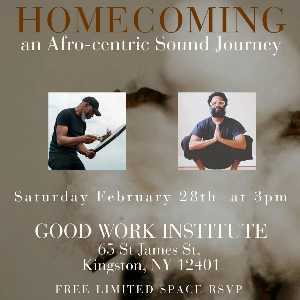 HOMECOMING brings forgotten ancestral narratives to life through a layered blend of historically recorded African-American music, improvised live sound. 

Rooted in the power of the human voice and sound as a healing medium, this project offers parti