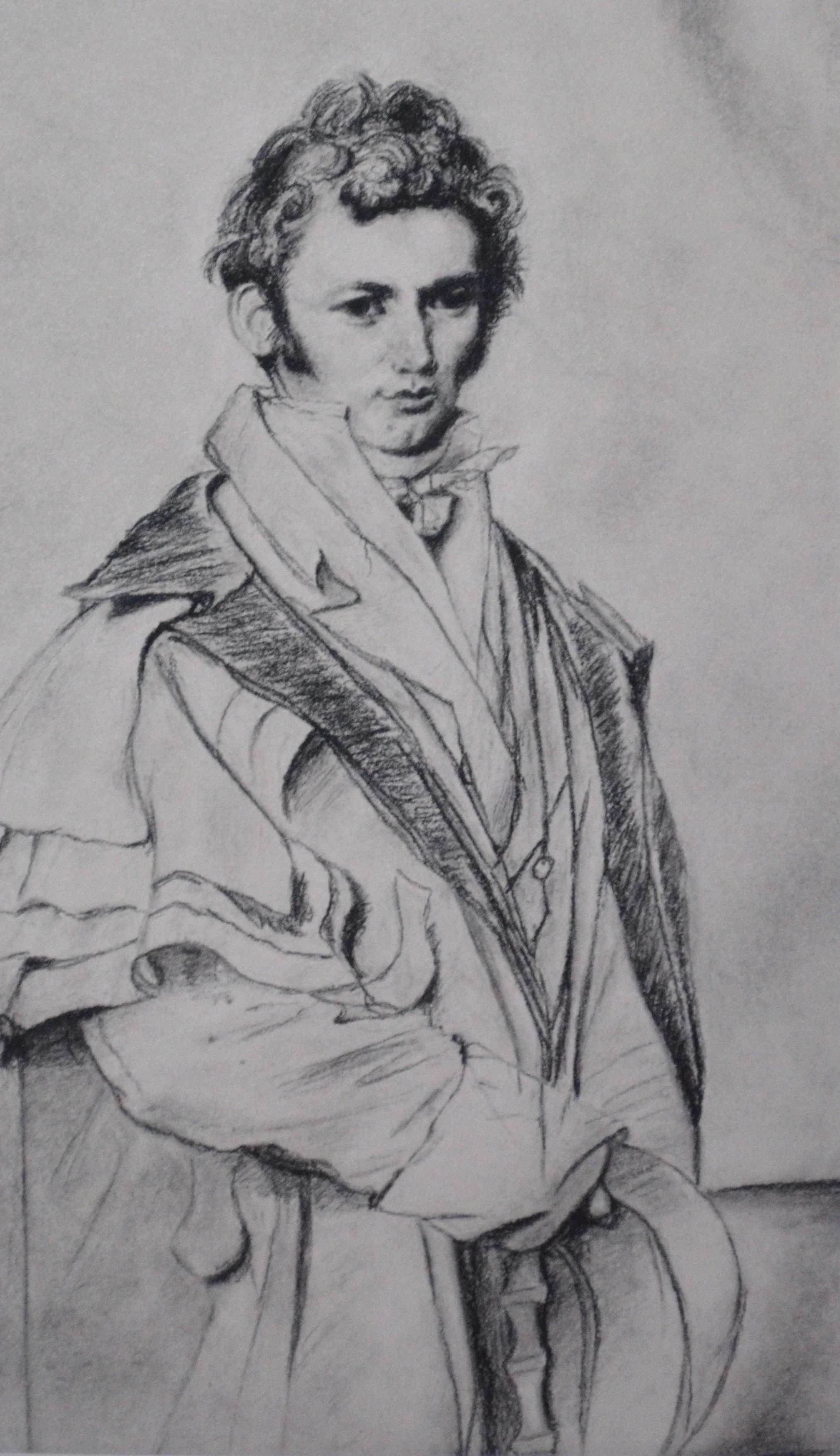 charcoal on paper