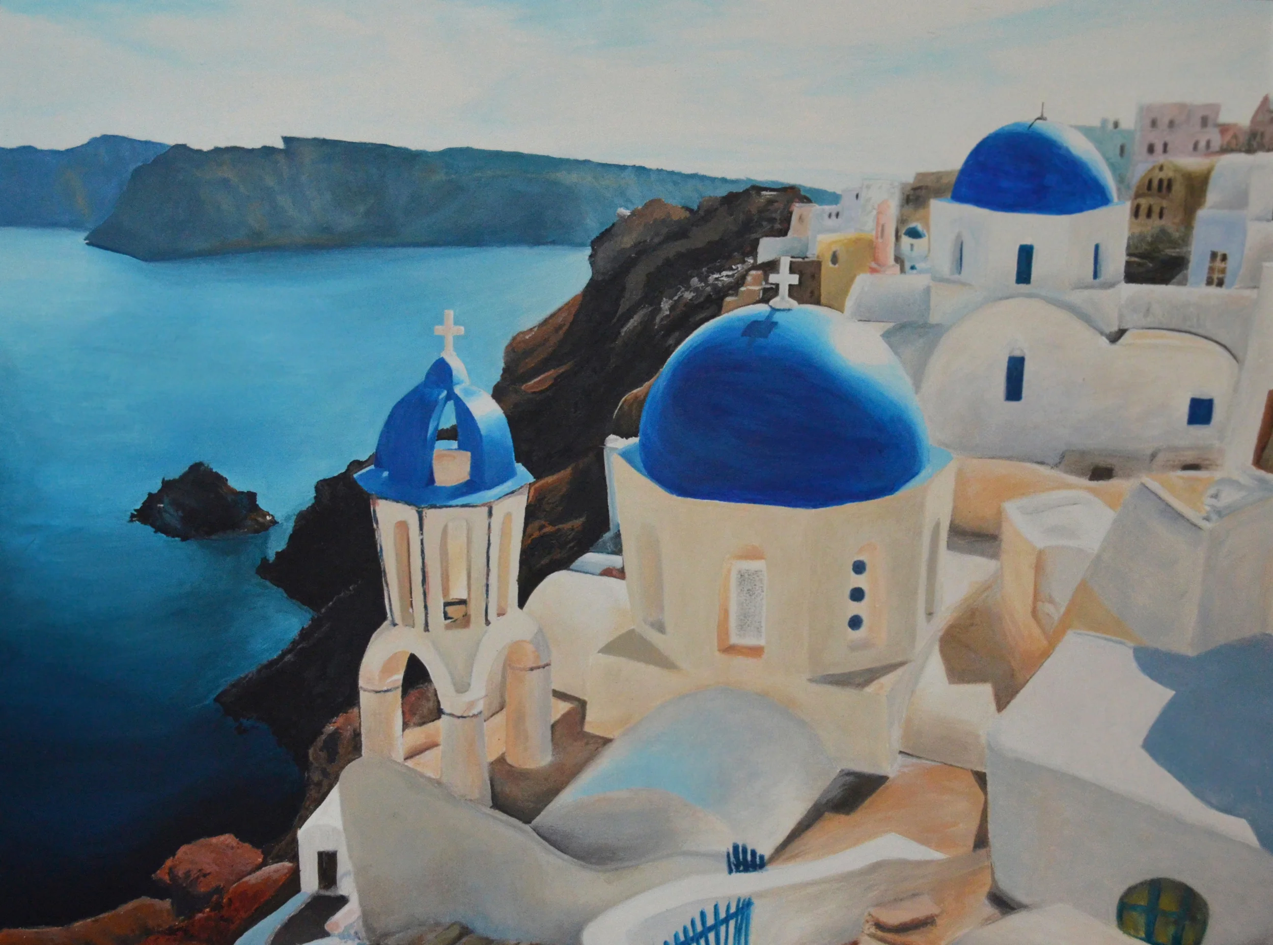 acrylic on illustration board