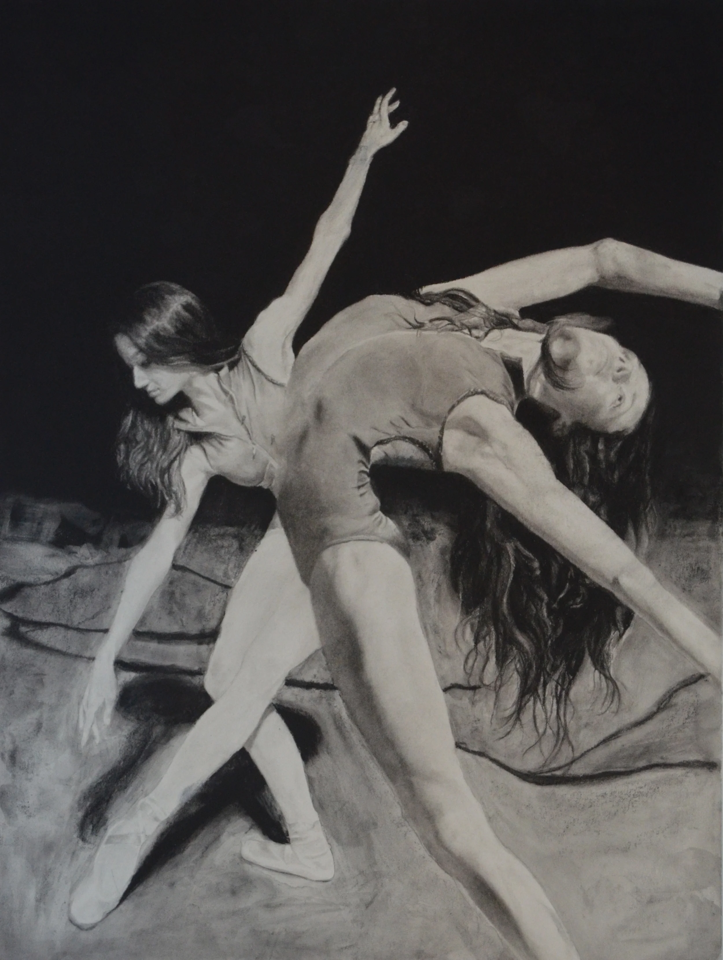  charcoal on illustration board 