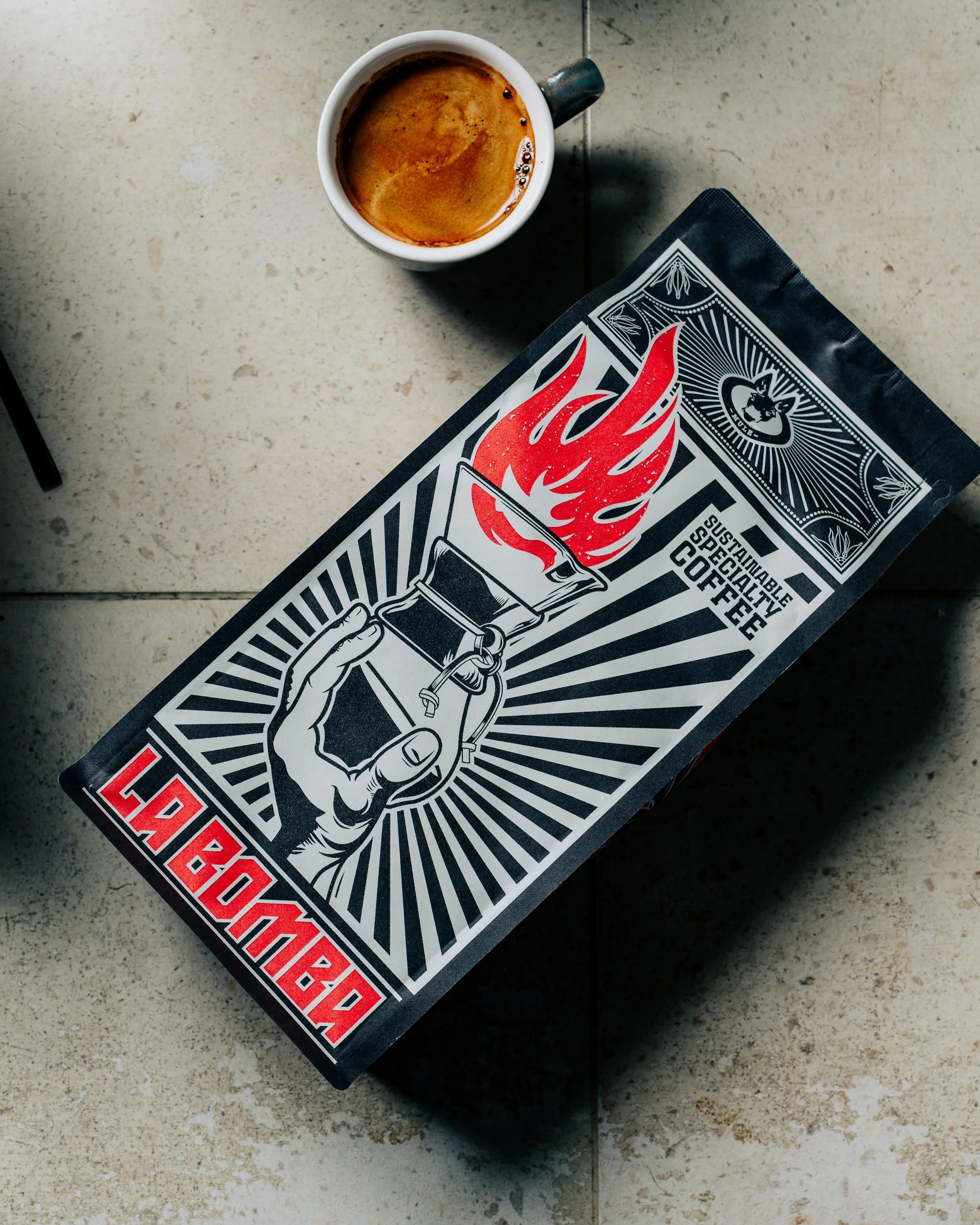 La Bomba single origin Colombian coffee by Mule Coffee Roasters