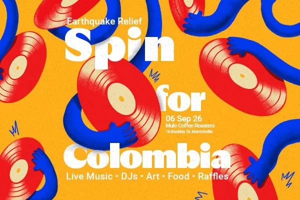 A community led fundraiser for earthquake