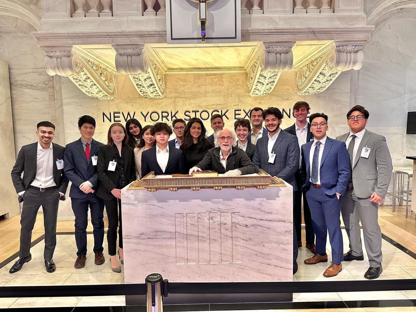 On International Women&rsquo;s Day, we had the honor of visiting the New York Stock Exchange once again where we watched KKR ring the morning bell and another wonderful tour by Peter Tuchman ( @einsteinofwallst ). 

Thank you again to Peter for the a