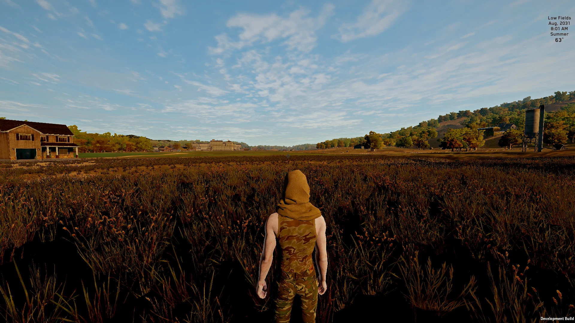 Behold the beauty of my camouflage outfit! 